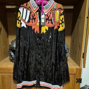 Nasty Gal Sequened Embellished Jacket